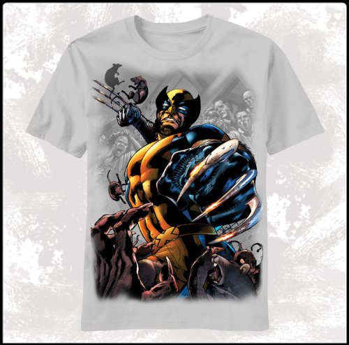  MARVEL WOLVERINE - SLASHER - MENS S/S TEE