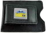 NBA Denver Nuggets Leather Money Clip and Card Case