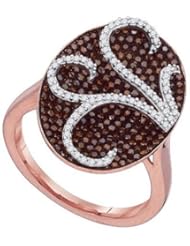 0.75CTW-DIA MICRO-PAVEV RING