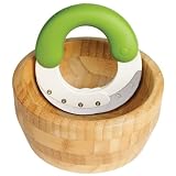 Chef'n Herb'n Shears Herb Chopper and Bamboo Bowl Set