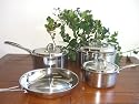 7 Piece Miracle Exclusive Professional 18/10 Cookware Set