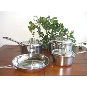 7 Piece Miracle Exclusive Professional 18/10 Cookware Set