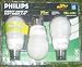 3-Pack 60 watt equiv Phillips Energy Saver CFL Soft White A 19