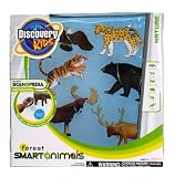 Discovery Kids - 3" Smart Animal Figures 6 Pack - Forest Animals (animals may vary)