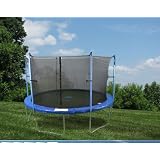 15 Ft Trampoline and Enclosure Set UPPER BOUNCE EASY ASSEMBLE FEATURE by Upper Bounce