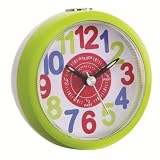 Kids Tell The Time Alarm Clock - Bright Green - 32538