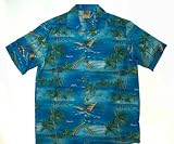 Hawaiian Shirts, Rainbow Blue