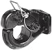 Hamilton 890520 Industrial Trailer Coupler Pintle Hitch, 9-1/2lbs Weight, 6-3/16