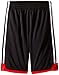adidas Big Boys' Key Item Short, Black/Scarlet, Small/8