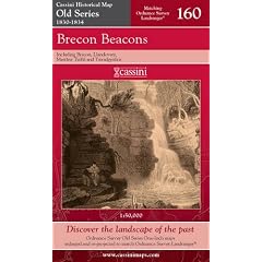 Brecon Beacons (Cassini Historical Map, Old Se) by 