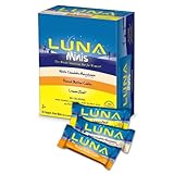 Luna Bar Mini Variety Pack-6 Lemon Zest, 6 White Chocolate Macadamia, 6 Peanut Butter Cookie, 18 -Count Box
