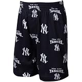 NCAA New York Yankees Youth Navy Blue Supreme Boxer Shorts (Medium)