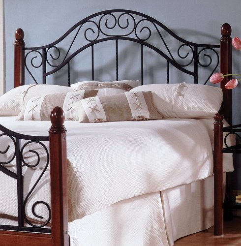 Frisco Black/Maple Headboard Fashion Bed Group B95MB3