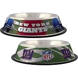 New York Giants Stainless Steel Dog Bowl
