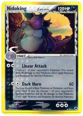 Pokemon - Nidoking δ (6) - EX Dragon Frontiers - Reverse Holofoil