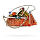 Feminine Red Purse Pin from the Artazia Collection #283 GP OP