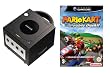Black GameCube Console & Mario Kart: Double Dash Pak