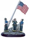 911 Fire Fighter Collectible Statue By Roman