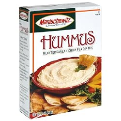 MANISCHEWITZ Hummus Mix, 4.4-Ounce Boxes (Pack of 6)