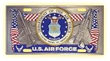 Air Force Seal Heavy-Duty Color Pewter License Plate