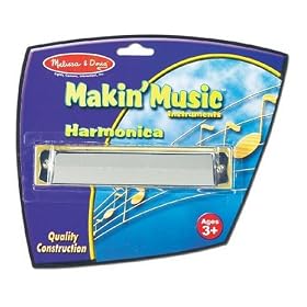Melissa and Doug Makin' Music Harmonica by Harmonicas