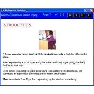 OSHA Repetitive Strain Injury