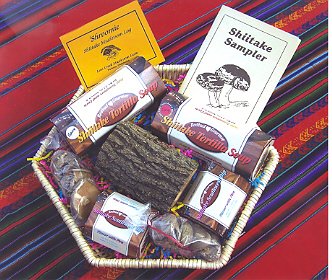 Hot Shiitake Mushroom Gift Basket by Lost Creek Mushroom Farm