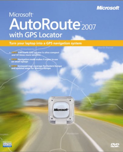 Microsoft AutoRoute with GPS 2007 (PC)