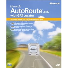 Microsoft AutoRoute with GPS 2007 (PC)