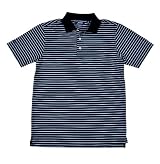 Jack Nicklaus Cool Plus Prep Stripe Golf Polo Shirt
