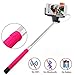 Selfie Stick, URPOWER® Extendable Wireless Cable Control Self-portrait Monopod with Remote Shutter for iPhone 6 6 Plus 6+ 5S 5C 5, Samsung Galaxy S4 S2, Samsung Galaxy Note 3 Note 4, HTC, Sony, LG