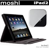 Moshi Ipad 2 Accessories Kit For Apple iPad 2 2nd Generation Tablet (16GB, 32GB, 64GB, Wifi, AT&T 3G, Verizon 3G,) NEWEST MODEL Includes Moshi Concerti Folio Case for iPad 2 + TeraGlove Microfiber Screen Cleaner