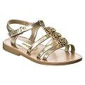 Toddler Girls' Genuine Kids by OshKosh Jaiden Flower Gladiator Sandals - Gold