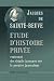 Étude d'histoire privée: Contenant des détails inconnus sur le premier jansénisme