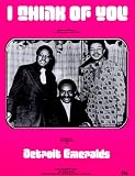 Detroit Emeralds...."I Think Of You"....Sheet Music