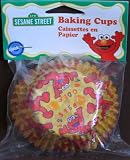 Sesame Street Elmo Baking Cups - 50 Count Paper Cups
