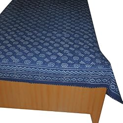Day Bed Cover Cotton Bedspreads Cotton Block Printing Twin Size (bscov370)