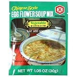 Review Kikkoman  / Kikomn Egg Flower Soup Mix, Vegetable, 1.5-Ounce Pouches (Pack of 6)