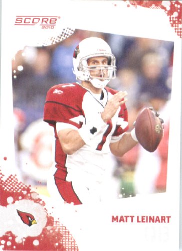 Matt Leinart - Arizona Cardinals - 2010 Score Football Card - NFL Trading Card in Screwdown Case