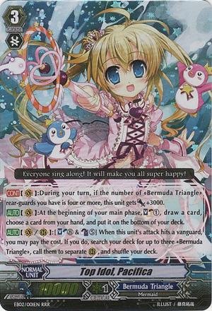 Cardfight!! Vanguard TCG - Top Idol, Pacifica (EB02/001EN) - Banquet of Divas
