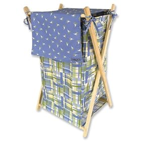 Trend Lab Nantucket Blue Hamper SetTrend Lab Hamper Set