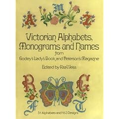 Victorian Alphabets, Monograms and Names for Needleworkers