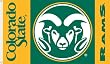 Colorado State Rams 3 Ft. x 5 Ft. flag w/grommetts - NCAA