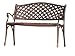 BEST Cozumel Cast Aluminum Bench, Antique Copper Finish