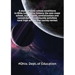 A study of rural school conditions in Ohio. Legislative history, the one-room school, supervision, centralization and consolidation, community activities rural high school, the county normal school