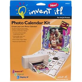 Click here to buy Invent It! Photo Calendar Kit.