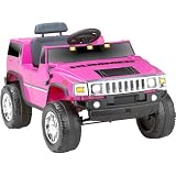 National Products 6V Pink Hummer H2 Battery Operated Ride-on