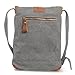 Tom Clovers Women's Men's Classy Look Cool Simple Style Casual Canvas Crossbody Messenger Bag Handbag Fashion Bag Tote Handbag