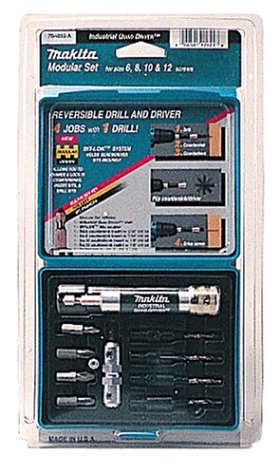 Makita 784859-A Quad-Driver 10 Piece Pre-Drill, Drive and Countersink Set