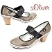 s.Oliver Spangenpumps in schwarz/grau